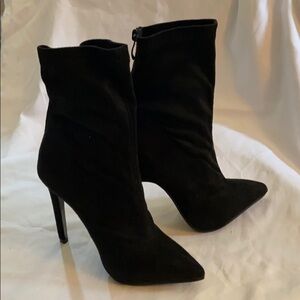Suede Heeled Boots (SB3)